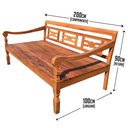 Ver imagem 2 de Banco Família Artesanal em Madeira de Demolição para Varanda de Fazenda Libertas Rosas Artesanato Ar