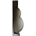 Ver imagem 6 de Vaso Decorativo Enfeite 35x5x11cm Vidro Cinza Ficarella