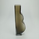 Ver imagem 4 de Vaso Decorativo Enfeite 35x5x11cm Vidro Cinza Ficarella