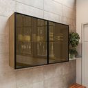 Ver imagem 1 de Armário 1200 2 Portas com Vidro Art