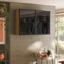 Ver mais imagens de Armário 1200 2 Portas com Vidro Art