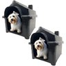 2x Casinhas Pet Cachorros e Gatos Conforto e Segurança Casa N3 - 2
