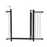 Portão Grade de Proteção para Pet e Bebê com Trava Segurança Portas de 80 Cm Á 90 Cm - Preto - 4