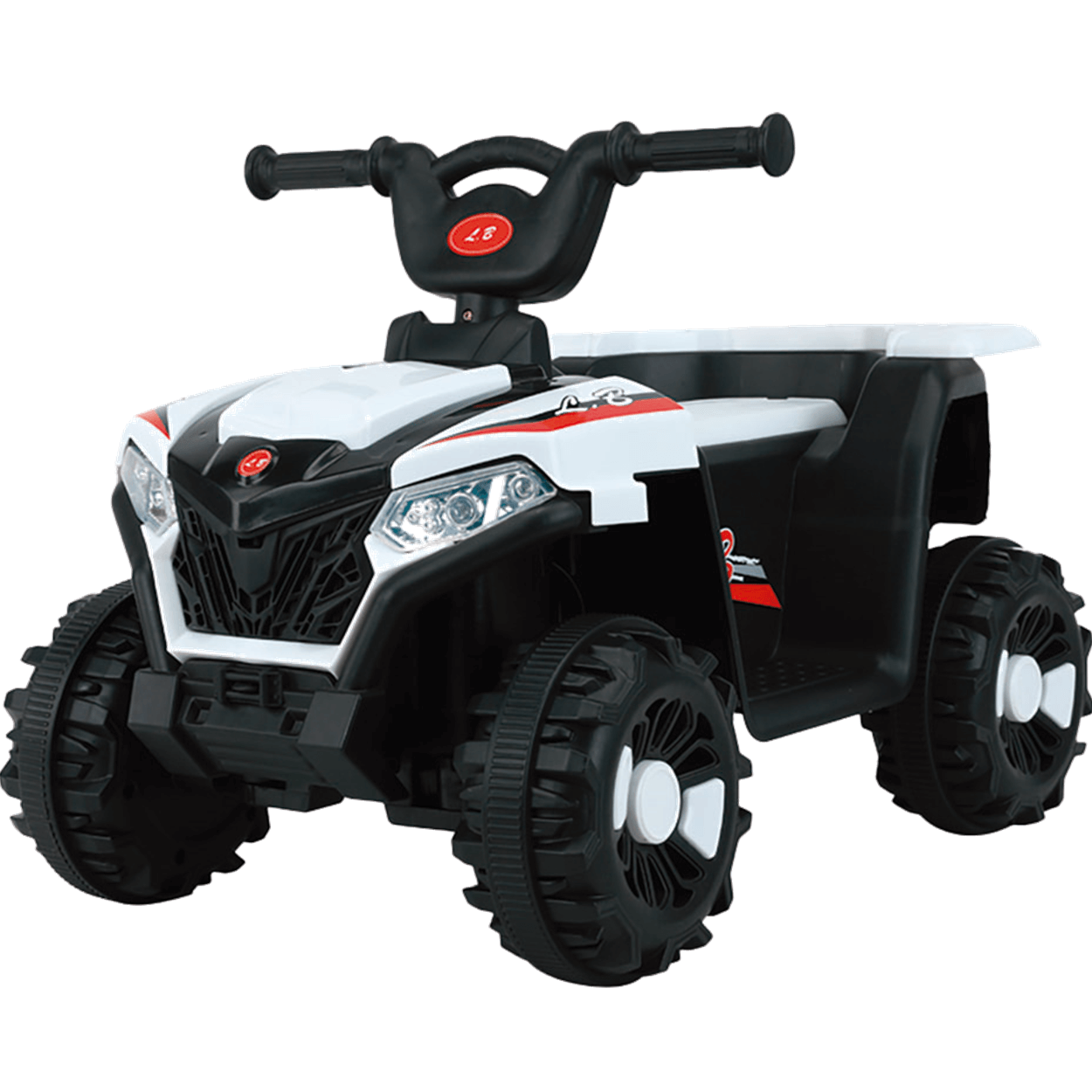 Quadriciclo Eletrico Infantil Zippy Toys Atv Super 6v Branco