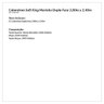 Coberdrom King Marinho Dupla Face 2,80m x 2,40m Tecido Pele de Carneiro - 4