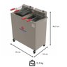 Fritador Água e Óleo Progás Pr-200 e Style Fritador Fry Fritter 127v 36l Inox 4 Cestos P39439 - 2