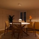 Ver imagem 2 de Plafon Sobrepor Luminaria de Teto Quadrado Soquete Gu-10 Decoração Casa, Sala, Quarto Escritorio