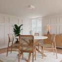 Ver imagem 3 de Plafon Sobrepor Luminaria de Teto Quadrado Soquete Gu-10 Decoração Casa, Sala, Quarto Escritorio