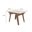 Ver imagem 3 de CONJUNTO SALA DE JANTAR DUBAI 1,10 COM 4 CADEIRAS AMEND 74B