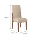 Ver imagem 4 de CONJUNTO SALA DE JANTAR DUBAI 1,10 COM 4 CADEIRAS AMEND 74B