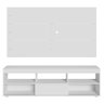 Rack com Painel para Tv até 65 Polegadas Branco Orlando Madesa - 6