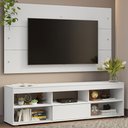 Ver imagem 1 de Rack com Painel para Tv até 65 Polegadas Branco Orlando Madesa