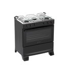 Ver imagem 1 de Fogão Gás Atlas Monaco Plus 5 Bocas Preto Acendimento Automático