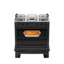 Ver imagem 4 de Fogão Gás Atlas Monaco Plus 5 Bocas Preto Acendimento Automático
