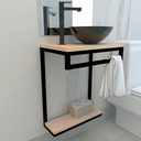 Ver imagem 2 de Gabinete para Banheiro Pinus Amadeirado