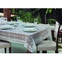 Ver imagem 1 de TOALHA DE MESA RENDADA LISBOA JOLITEX 1,40M X 1,40M 1,40M X 1,40M, BRANCO