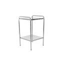 Ver imagem 2 de Mesa Auxiliar 40 X 40 X 80 em Inox e Ponteira