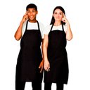 Ver imagem 1 de Kit 5 Avental Frontal Lojaloja com Bolso Grande Oxford