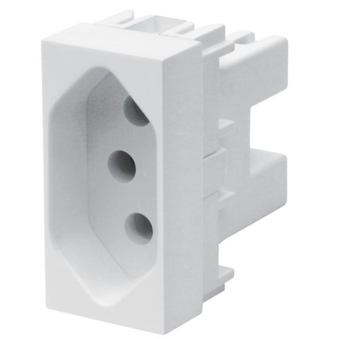 Módulo Tomada 2p+t 20a 250 Volts Elegance - 2239 - Fame Tomada 2p+t 20a/250v Elegance Fame 092.2239.