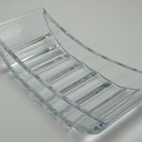 Ver imagem 2 de Fruteira Centro Mesa Home&co Vidro 9x36x14cm Transparente