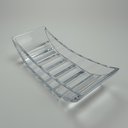 Ver imagem 3 de Fruteira Centro Mesa Home&co Vidro 9x36x14cm Transparente