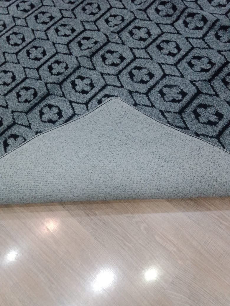 Tapete Sala Quarto, 2,00x3,00 Carpete Cinza - 4