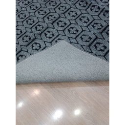 Tapete Sala Quarto, 2,00x3,00 Carpete Cinza - 4