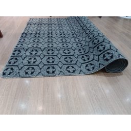 Tapete Sala Quarto, 2,00x3,00 Carpete Cinza - 2