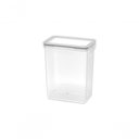 Ver imagem 1 de Pote Hermético 950 Ml Retangular Plástico Cor Natural Linha Hug Coza Natural Coza