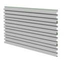 Ver imagem 3 de Painel Ripado Metálico Lystra Branco Gelo – Kit 5,90 M² | Infinity Wall - Kingspan Isoeste
