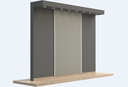 Ver imagem 2 de Painel Ripado Metálico Lystra Branco Gelo – Kit 5,90 M² | Infinity Wall - Kingspan Isoeste
