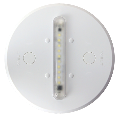 Ecolight Luminária Econômica - Base Branca Transparente - 110v