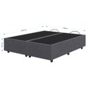 Ver imagem 5 de Base Cama Box Queen Size Veludo Cinza Skybox