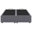 Ver imagem 3 de Base Cama Box Queen Size Veludo Cinza Skybox