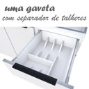 Ver imagem 5 de Cozinha Completa Gabinete Para Pia 120cm e Armário Aéreo Jupter Cozimax Cinza Argila