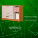 Ver imagem 5 de Jogo de Quarto para Bebe Evolution Zaki Areia com Savana - Moveisaqui