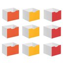 Ver imagem 1 de Kit 9 Gavetas para Nicho Organizador Q01 Colorido - Mpozenato
