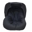 Ver imagem 6 de Capa para Bebê Conforto + Capota/ Protetor de Sol + Protetor de Cinto + Apoio de Corpo - Preto Liso: