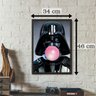 Quadro Decorativo para Quarto Criativo Darth Vader Estiloso - 4