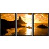 Quadro Decorativo 3 Telas Paisagem Fernando de Noronha Diversos Tamanhos - 1
