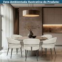 Ver imagem 5 de Cadeira Milano Fratini Revestimento Poliuretano (PU) Nude e Base em Aço Carbono