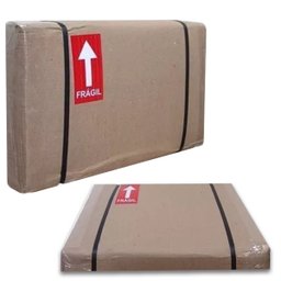 2 Paineis Canaletado Preto - 1,22 X 1,22 + Canaletas Laranja - 6