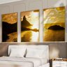 Quadro Decorativo 3 Telas Paisagem Fernando de Noronha Diversos Tamanhos - 2
