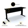MESA P/ ESCRITÓRIO 152X61 PANDIN MAXXI - PRETO MX150 - 3