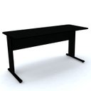 Ver imagem 1 de MESA P/ ESCRITÓRIO 152X61 PANDIN MAXXI - PRETO MX150