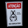 Kit Combo 10 Placa Sinalização Obrigatorio Cinto Segurança - 3
