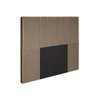 Cabeceira Jade Cama Box Solteiro 90cm Corino Marrom - SSX Multicoisas Ducari - 3