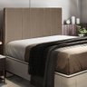 Cabeceira Jade Cama Box Solteiro 90cm Corino Marrom - SSX Multicoisas Ducari - 1