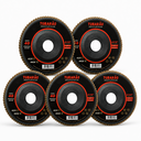 Ver imagem 1 de Kit 5 Disco Flap 4.1/2" (G40) Premium - Tubarão