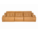 Ver imagem 2 de Sofá U108 Idea Relax - Couro Legítimo Natuzzi com 3 Assentos Elétricos Caramelo